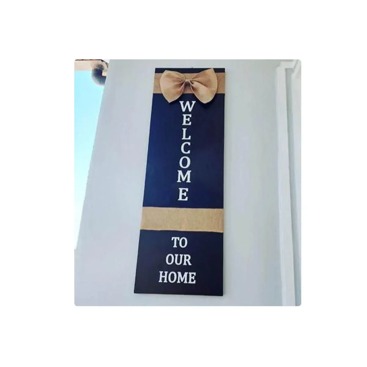Saye Company Ltd Welcome Frame Board Decor – 105/40cm