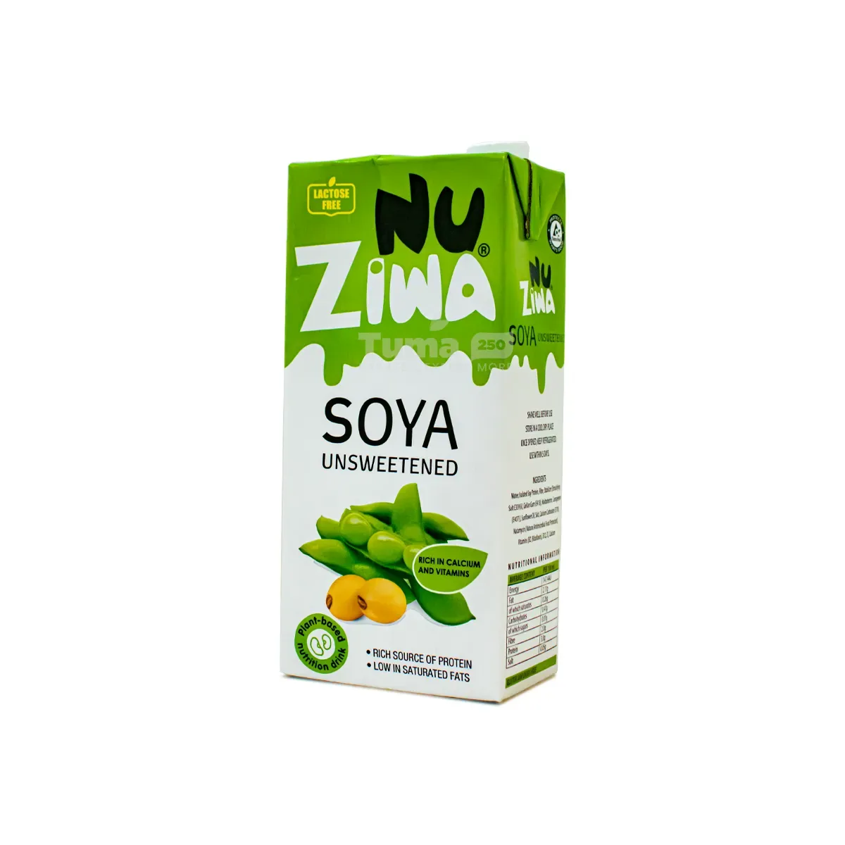 NuZiwa Unsweetened Soya Milk