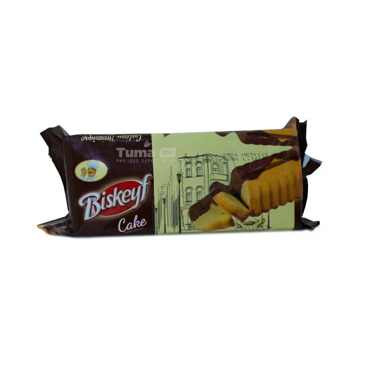 Hazal Biskeyf Cake Pastel Mosaico 110g