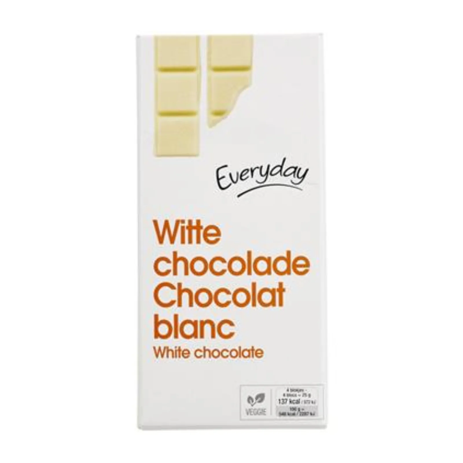 Everyday White Chocolate Tablet 200G 40463