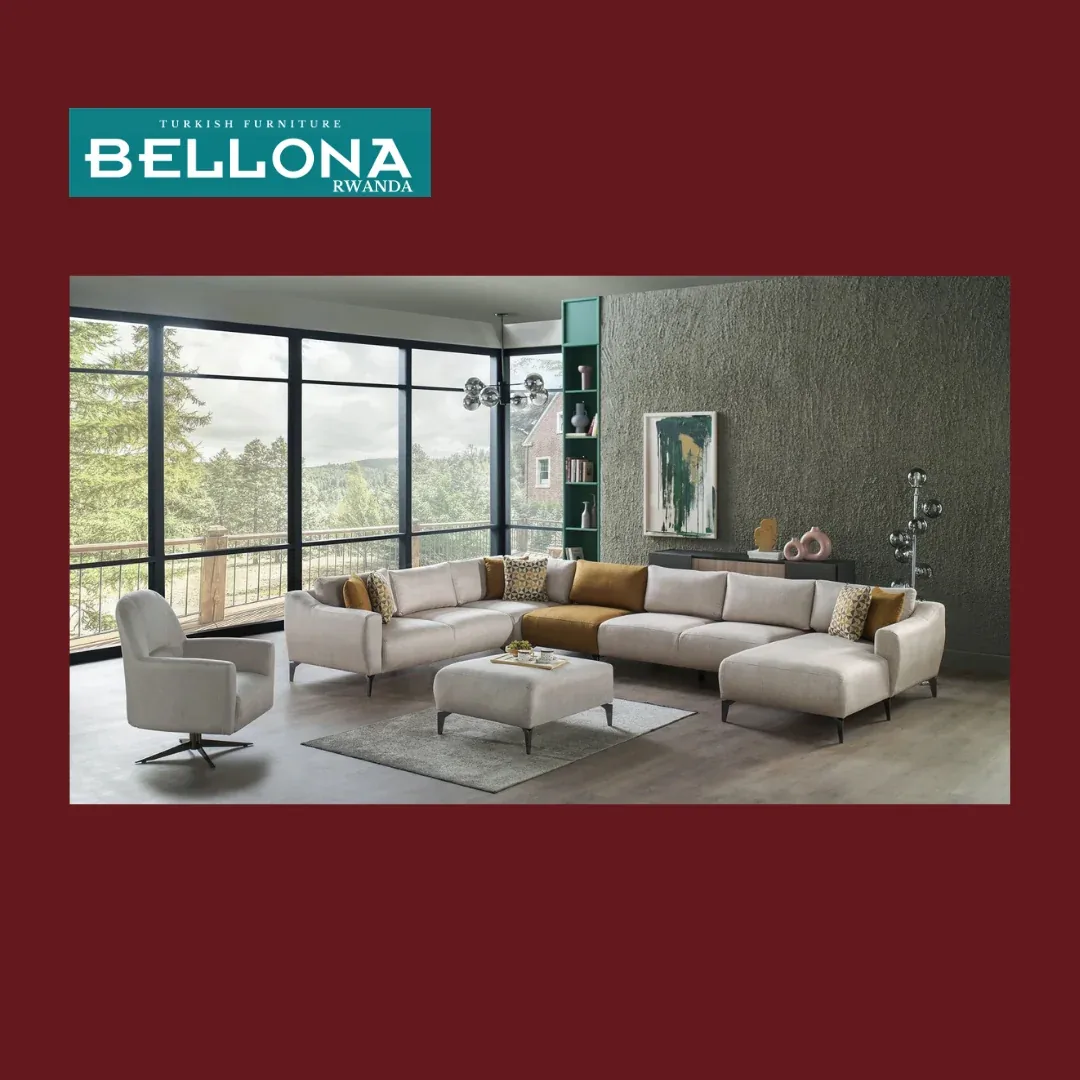 BELLONA SANVELA MODULAR CORNER SOFA SET (for 10 people) THAT CAN BE CONVERTED INTO A BED