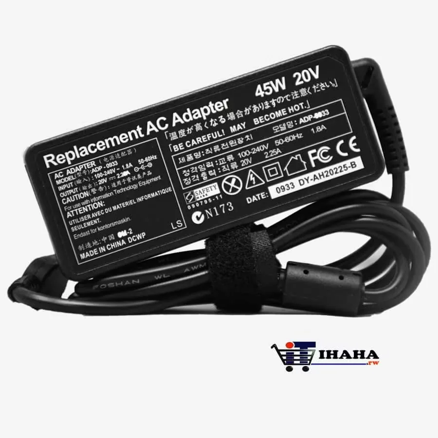 New Lenovo Original Laptop Charger 45W watt USB Type C AC Power Adapter