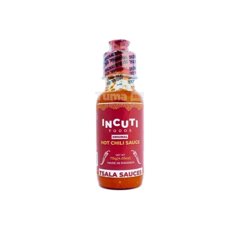 Incuti Foods Original Hot Chili Sauce 115g