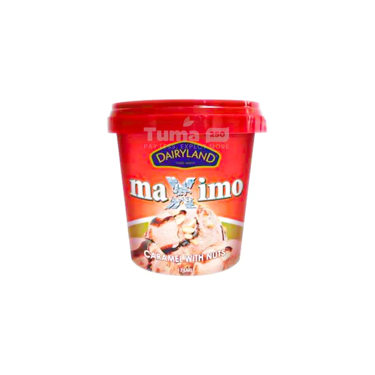 Dairyland Maximo Caramel With Nuts Ice Cream 175ml