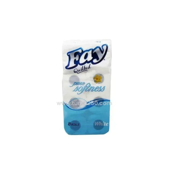 Fay Quilted White Pure Softness Toilet Paper (2ply – 25m)