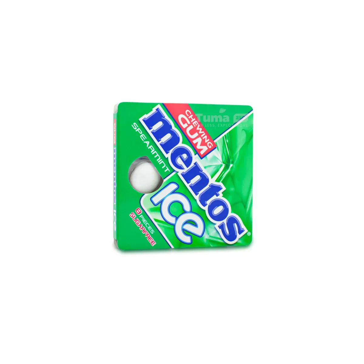 Mentos Ice Spearmint Gum(8pcs) -11.43g