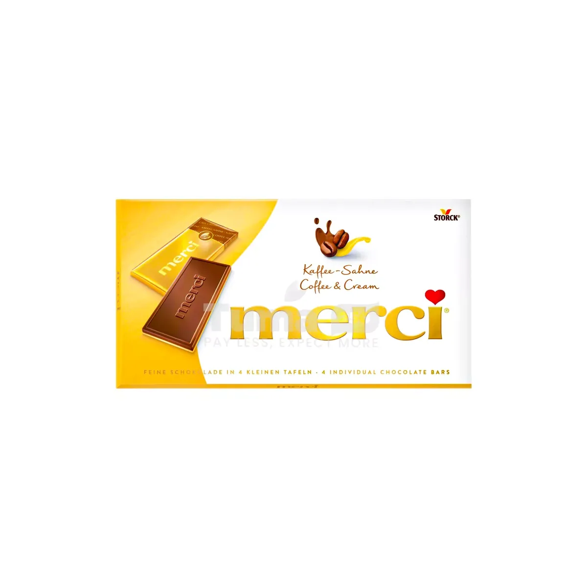 Merci Coffee & Cream Chocolate 100g