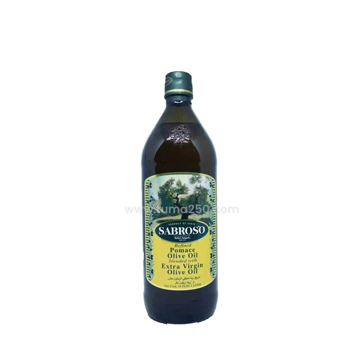 Sabroso Pomace Olive Blended With Extra Virgin Olive Oil 1L