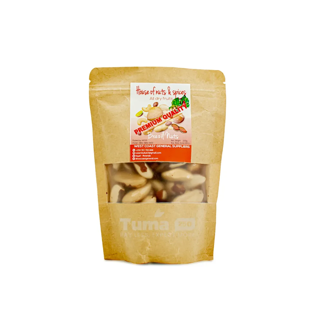 House Of Nuts & Spices Brazil Nuts 100g
