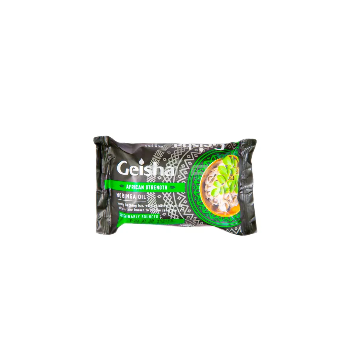 Geisha African Strength Moringa Oil Soap 200g