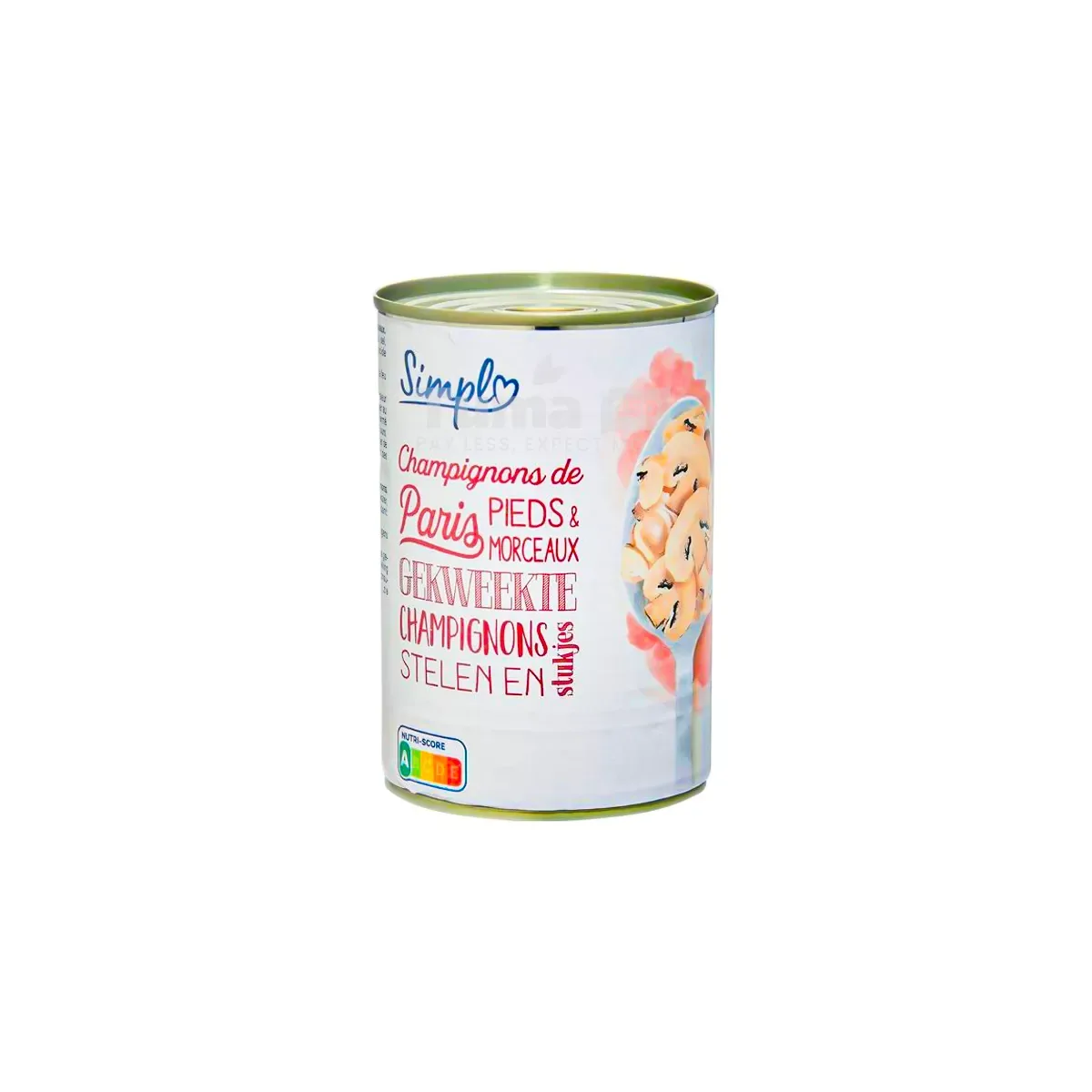 Simply Paris Sliced Mushrooms 400g
