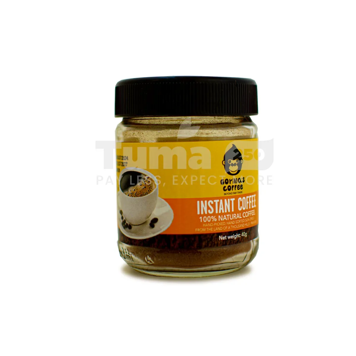 Gorilla’s Coffee Instant Coffee 40g