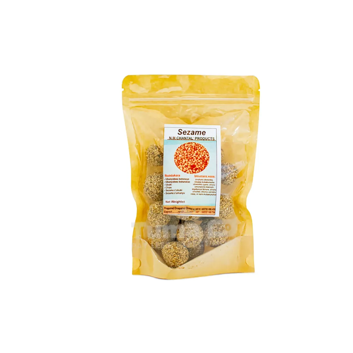 N.M Chantal Sesame Balls Cookies (Seeds and Honey)