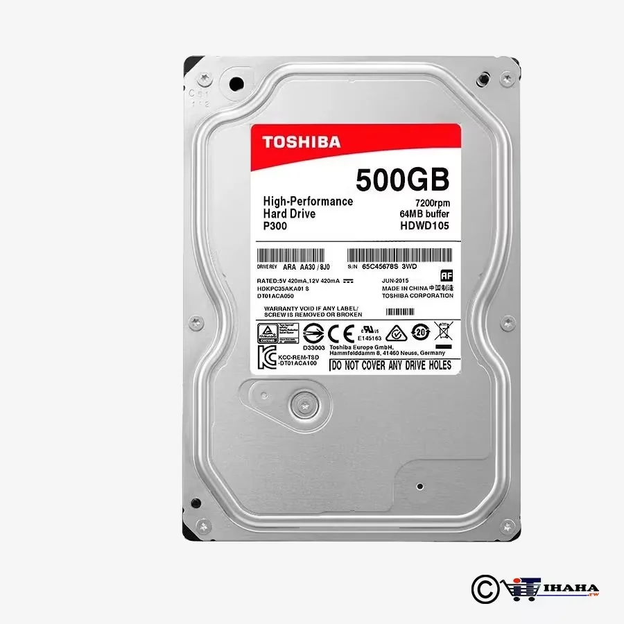 Toshiba internal Desktop Hard Disk Drive 500GB
