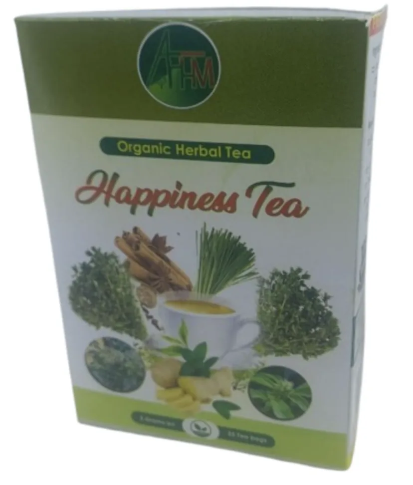 AHM Organic Herbal Happiness Tea 25teabags /3Gr 1pc