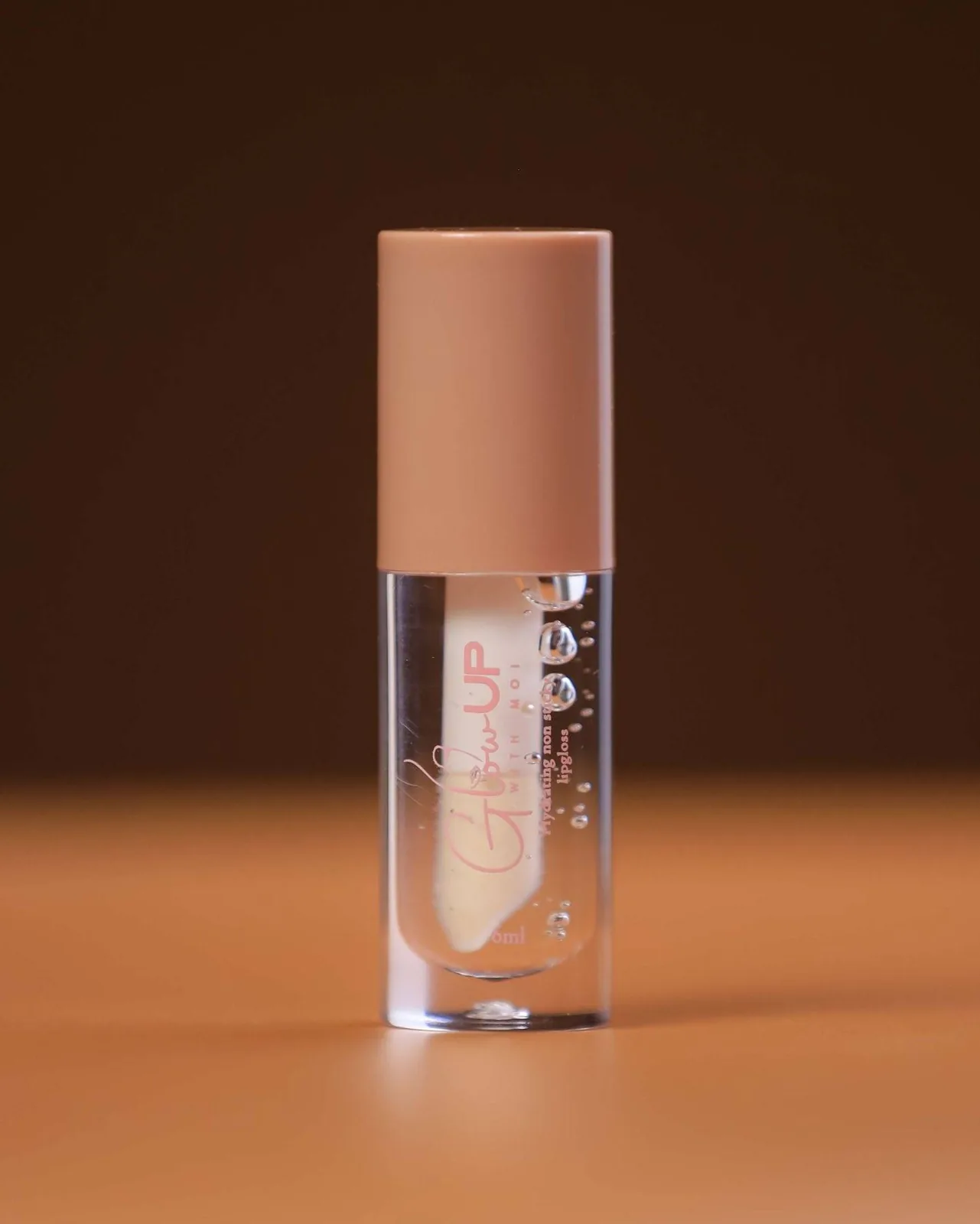 Glowup With Moi Clear Lip Gloss