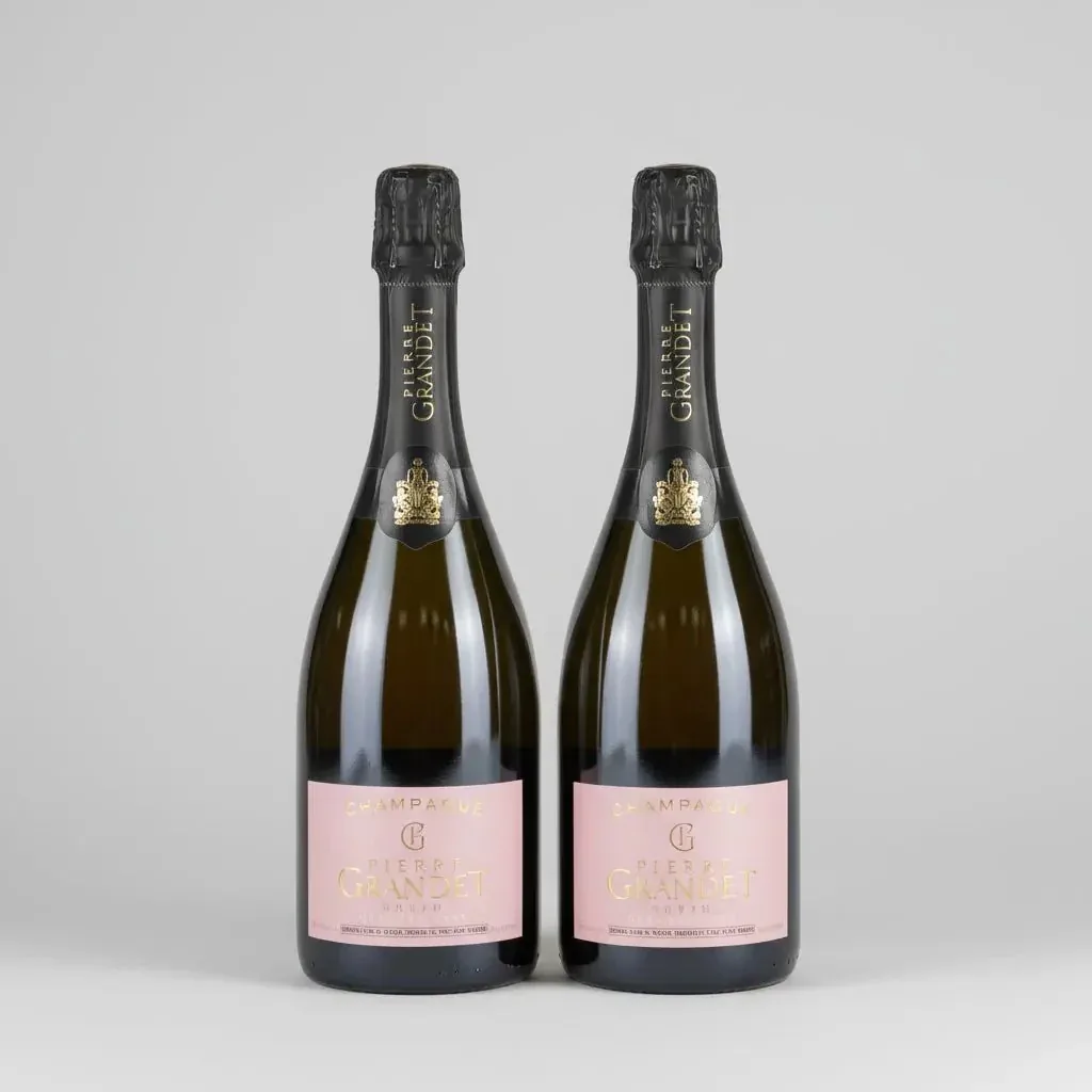 Pierre Grandet Demi-Sec Rosé Champagne – 750ml