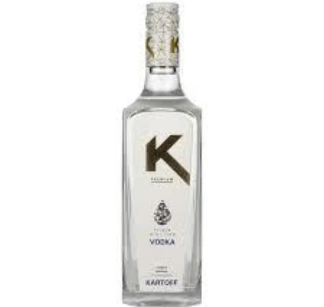 Kartoff Vodka 70cl vodka with 40%Alc