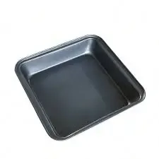 Black Small Square Cake Baking Pan