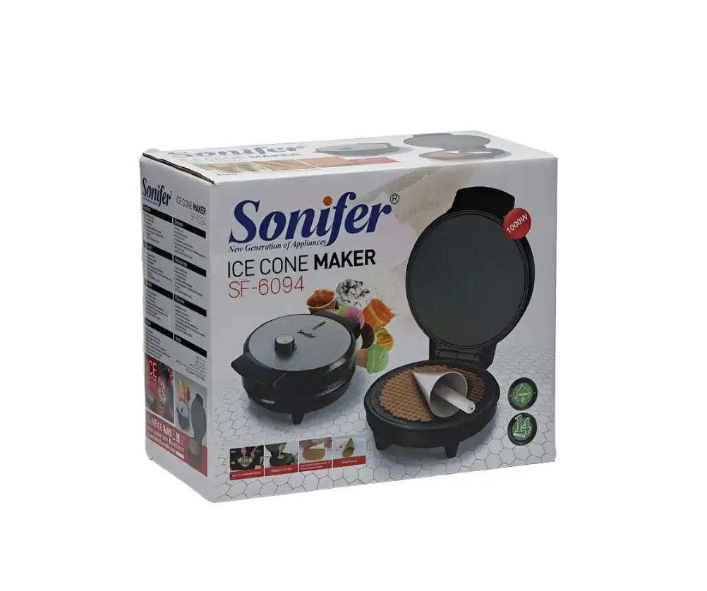 Sonifer Ice Cone Maker SF-6094   1000W