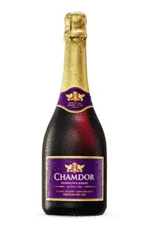 Chamdor Sparkling Red Grape Wine, Non-Alcoholic, 750ml