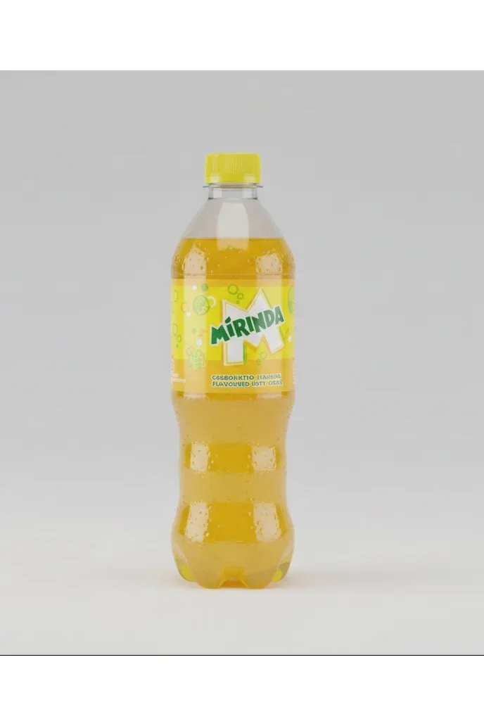 Mirinda Carbonated Pineapple Flavoured Soft Drink 500ml