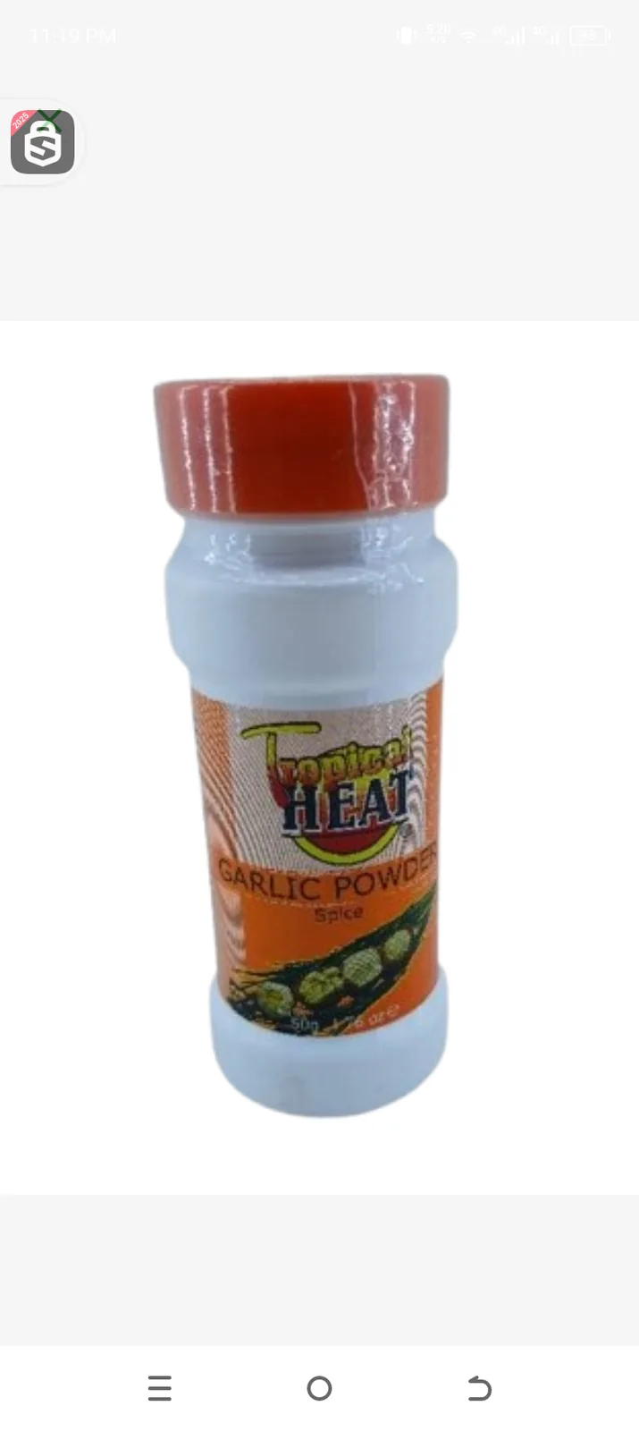 Tropical Heat Garlic Powder 50g