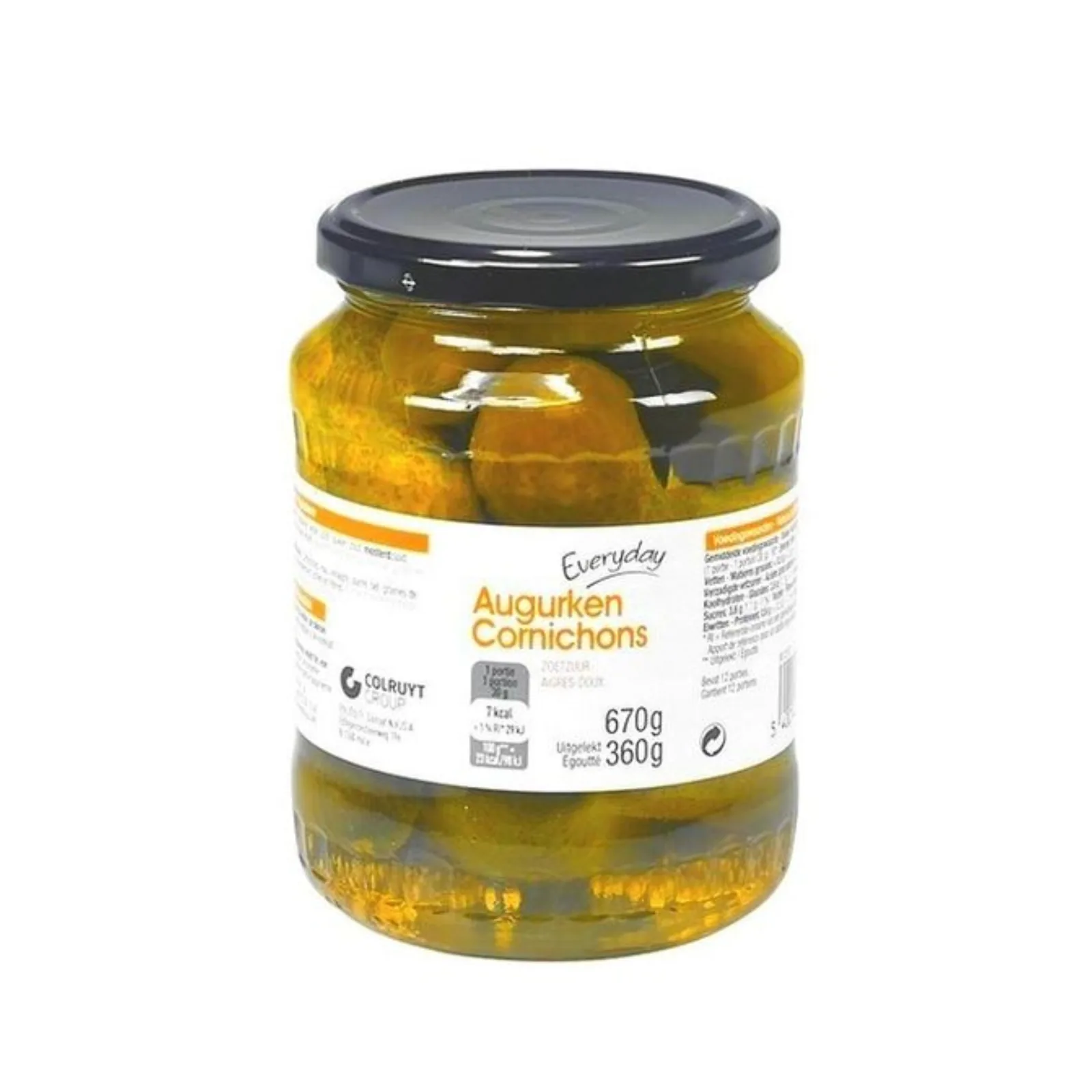Everyday Gherkins Sweet and Sour 670g