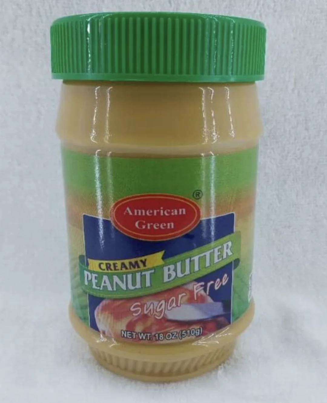 American Green Creamy Peanut Butter Sugar Free 51Ogr