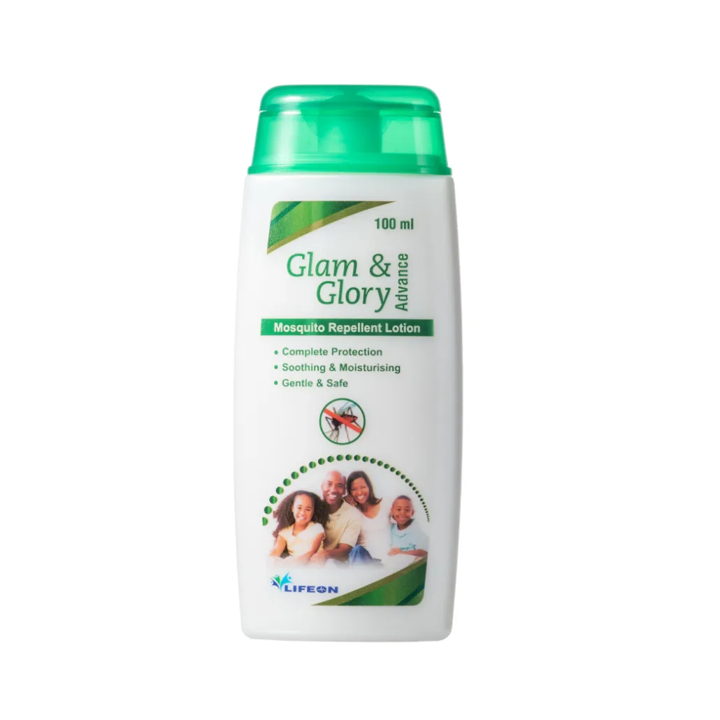 GLAM & GLORY ADVANCED MOSQUITO REPELLENT LOTION 100ML- SOOTHING SOOTHING PROTECTION
