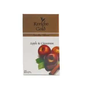 Kericho Gold Apple & Cinnamon 20 Tea bags 40g