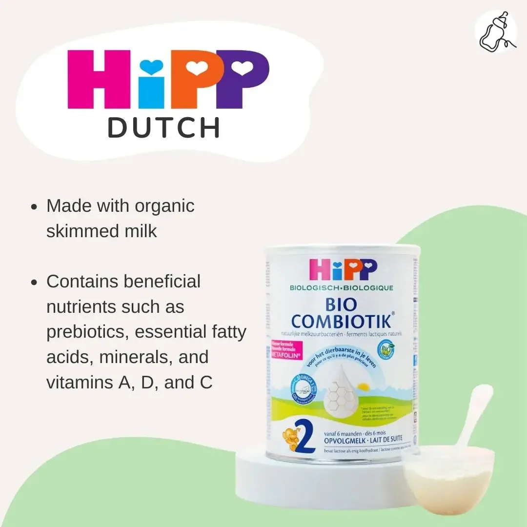 HiPP Bio Combiotik Baby Formula - Stages 2 and 3