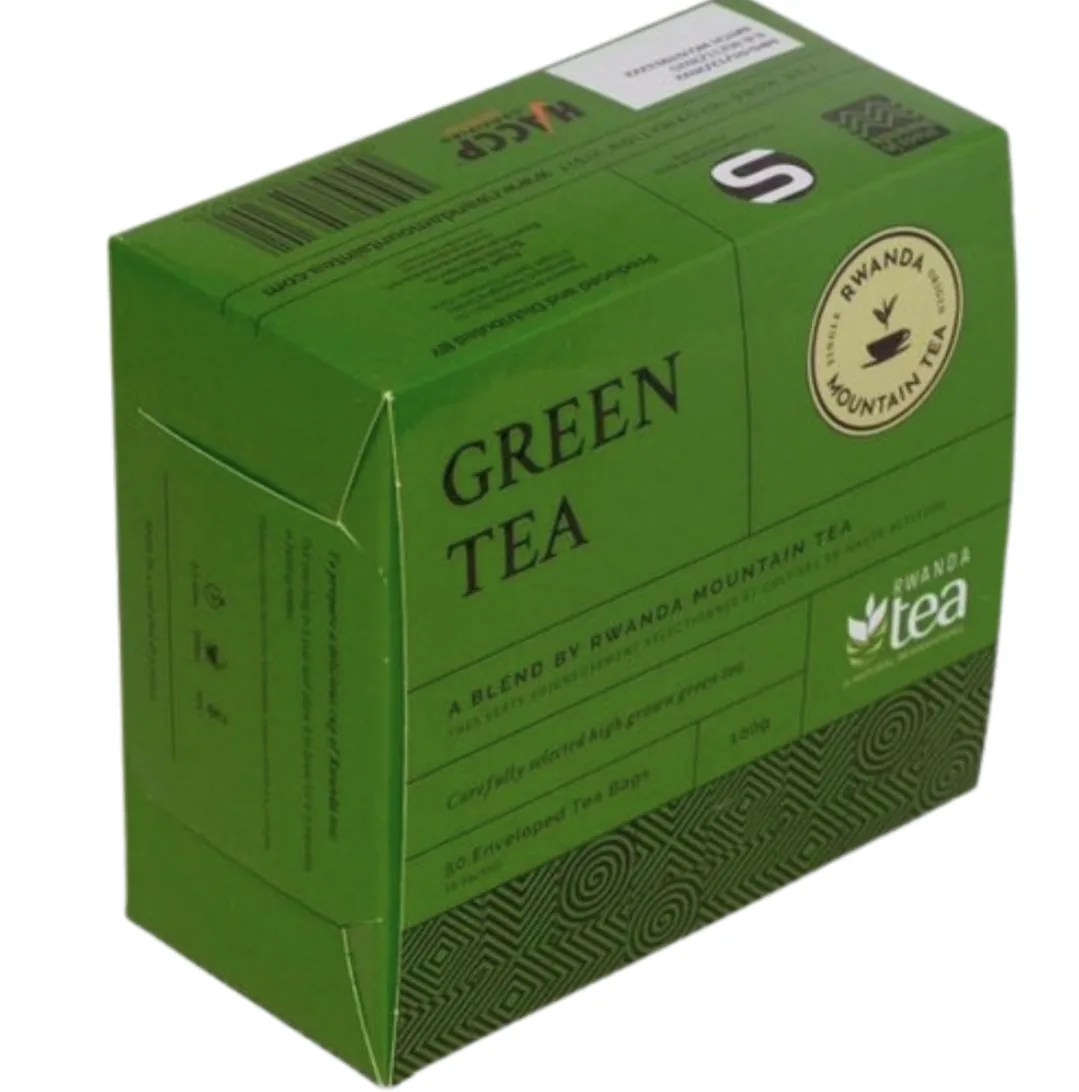 Green Tea Rwanda Mountain 50Tea bag 100gr