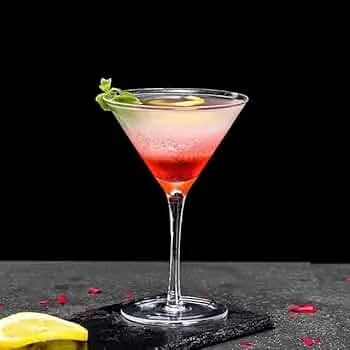 Classic Glass Martini Cocktail Set of 6