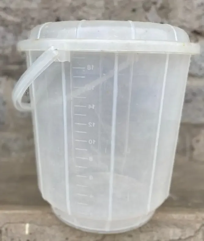 Transparent plastic Bucket 20L