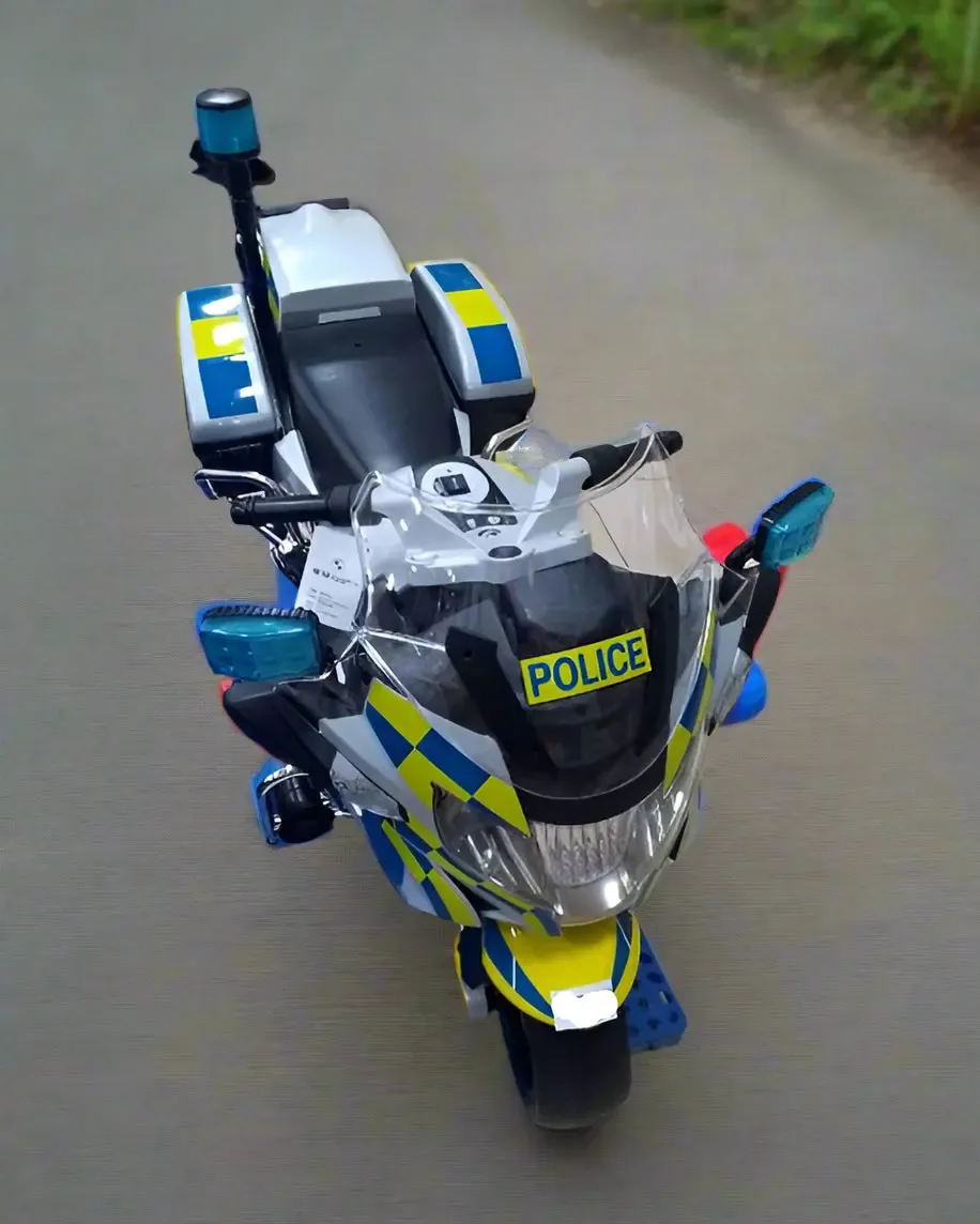 BMW Electric Ride-On Police Motorcycle for Kids