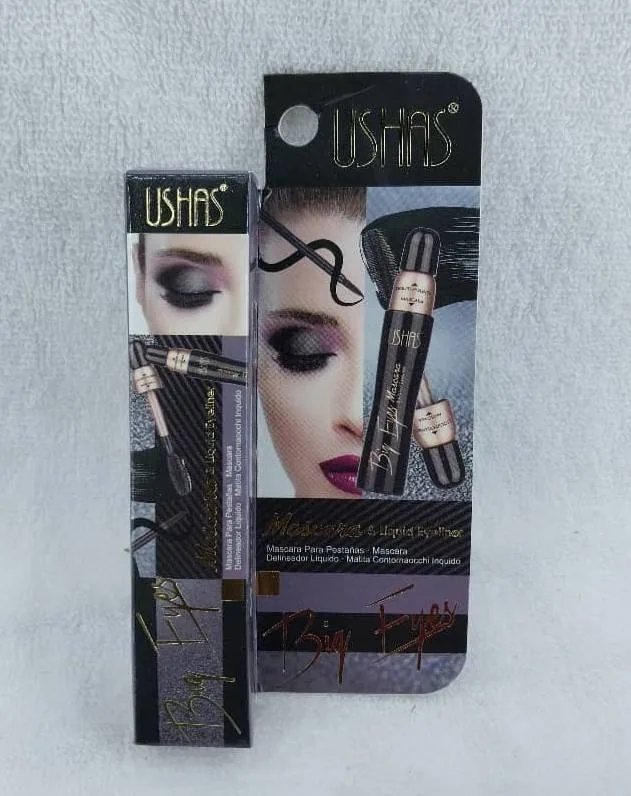 USHUAS Mascara & Liquid Eyeliner 65gr