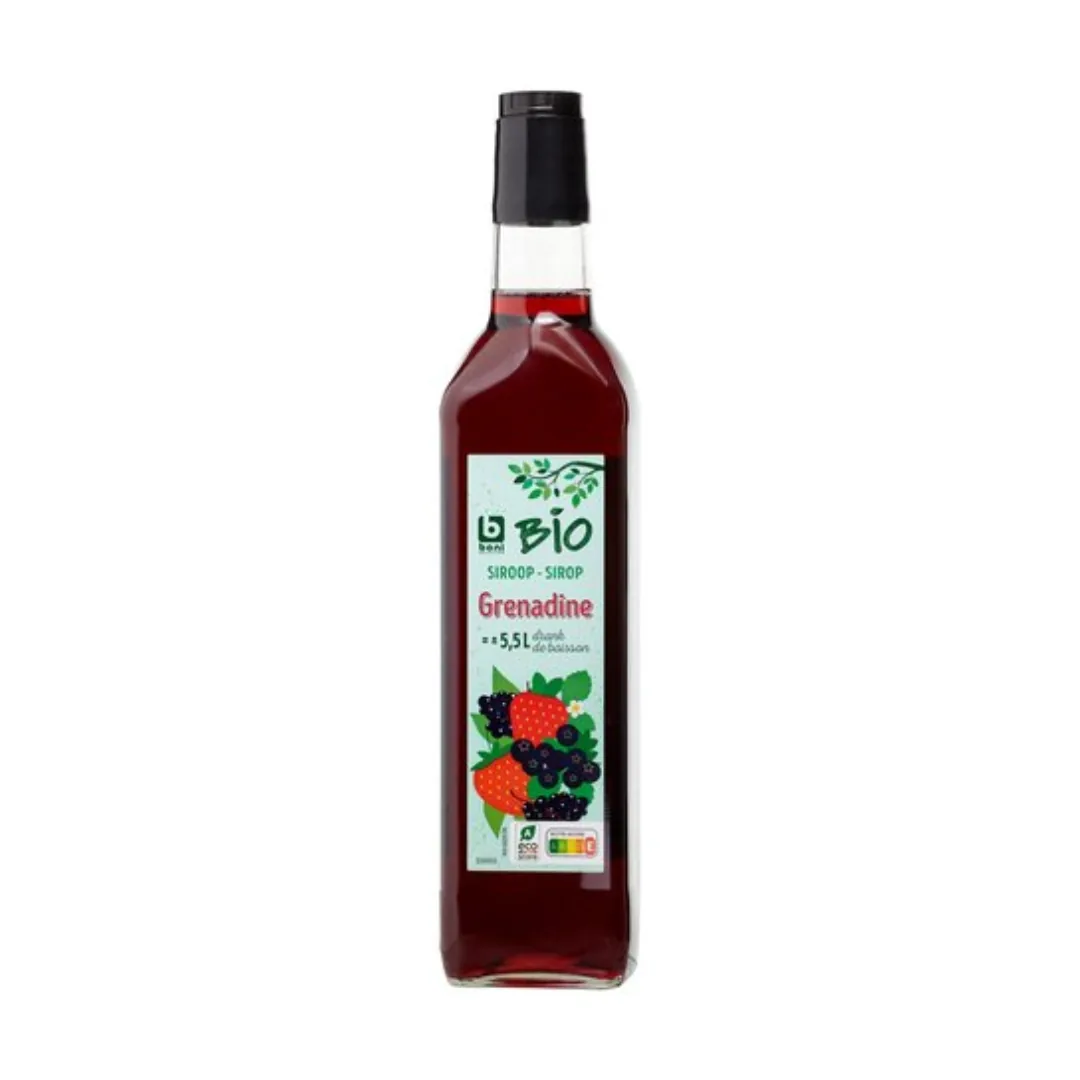 Boni Bio Siroop - Srop Grenadine =± 5.5L
