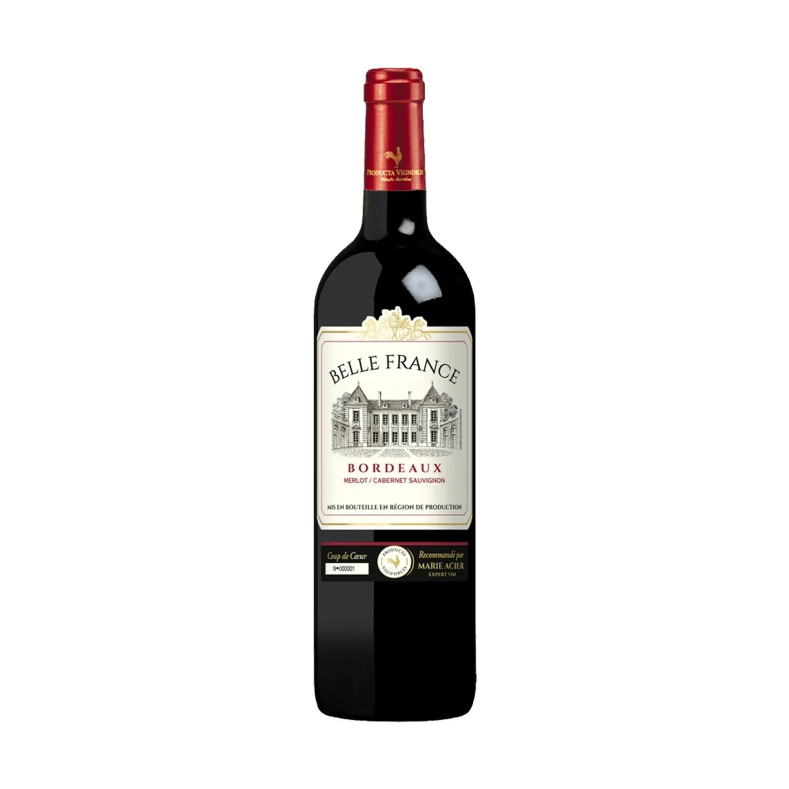 Belle France Bordeux wine  375ml