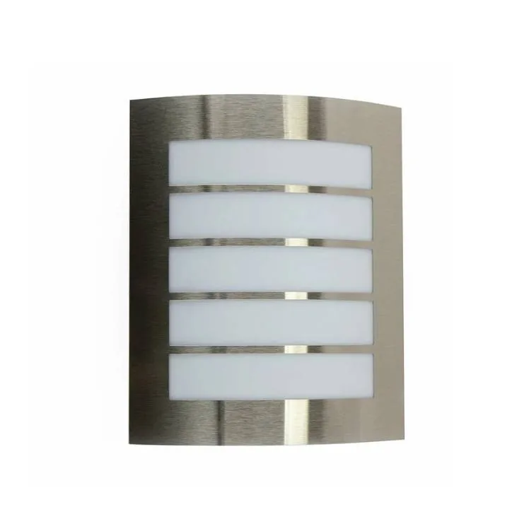 WALL LIGHT STAINLESS STEEL LED 8W IP44 LL 2004-50-DL-SS
