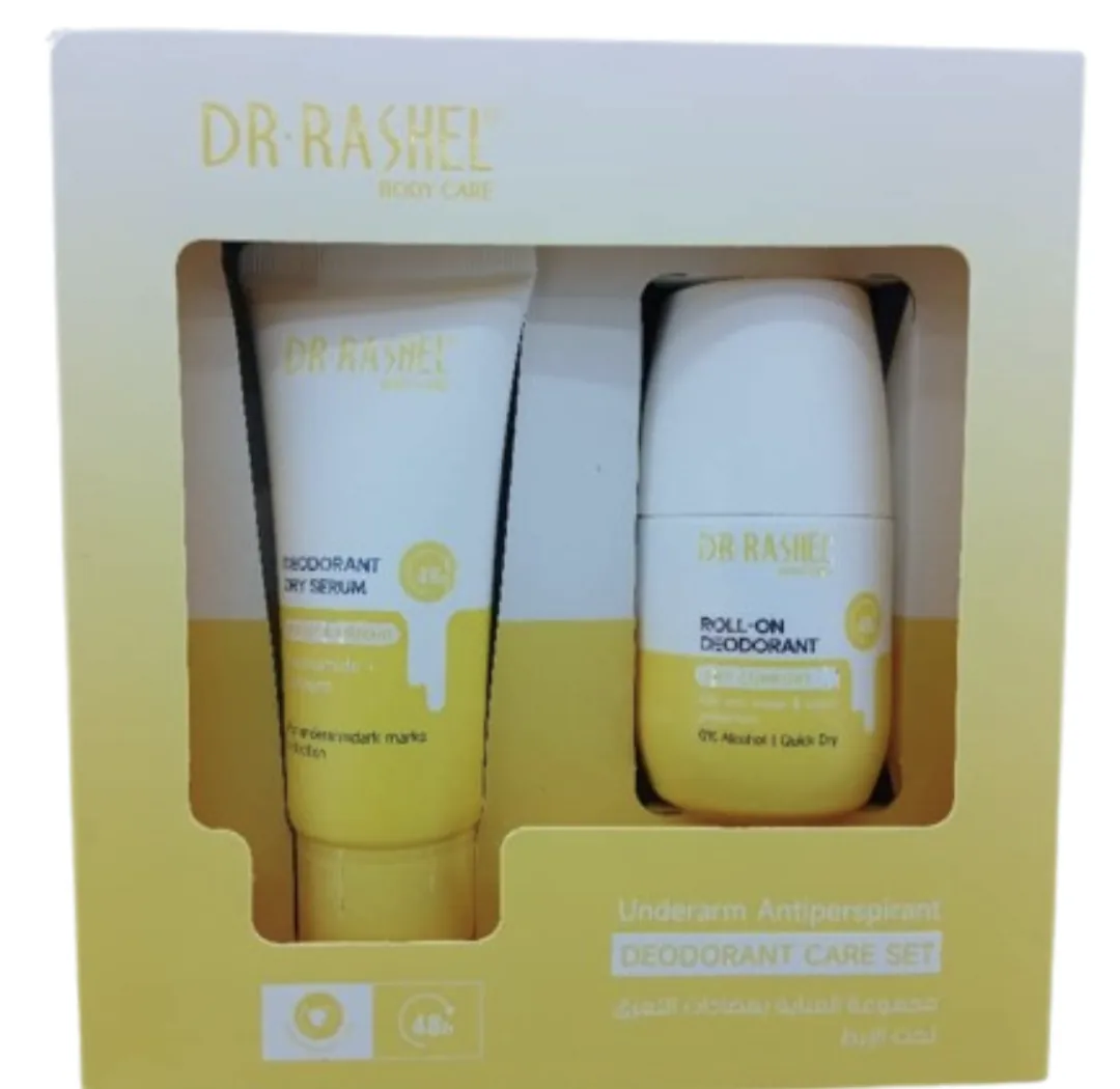 Dr.Rashel Dry Comfort Roll-on 50ml and Bright & Firming Deodorant Dry Serum 60m..