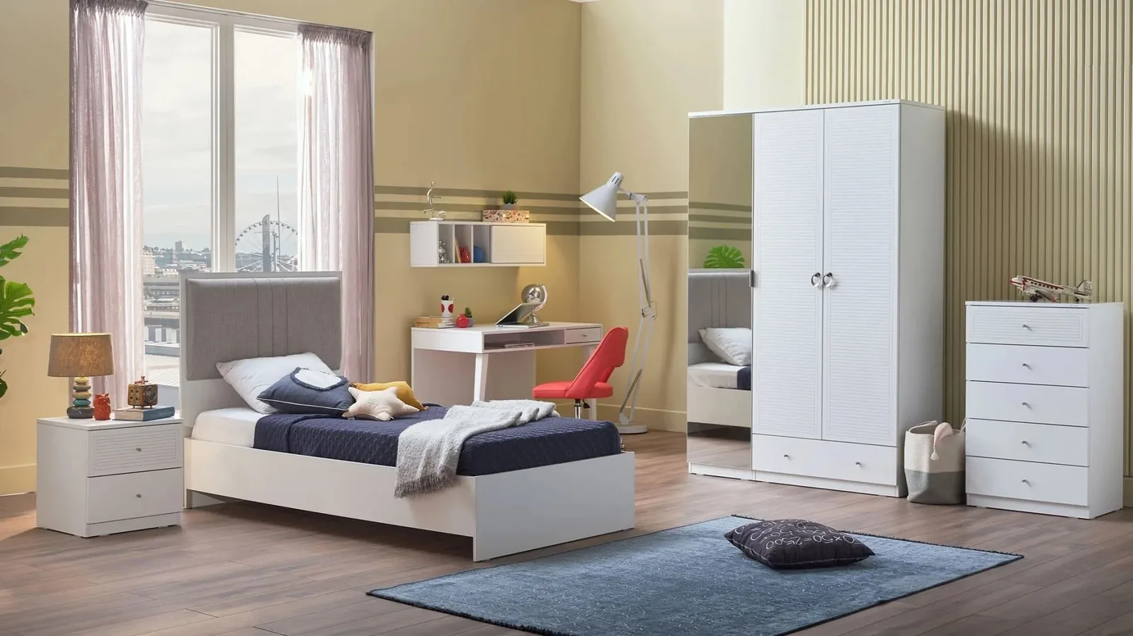BELLONA MAJER 3 DOOR WARDROBE