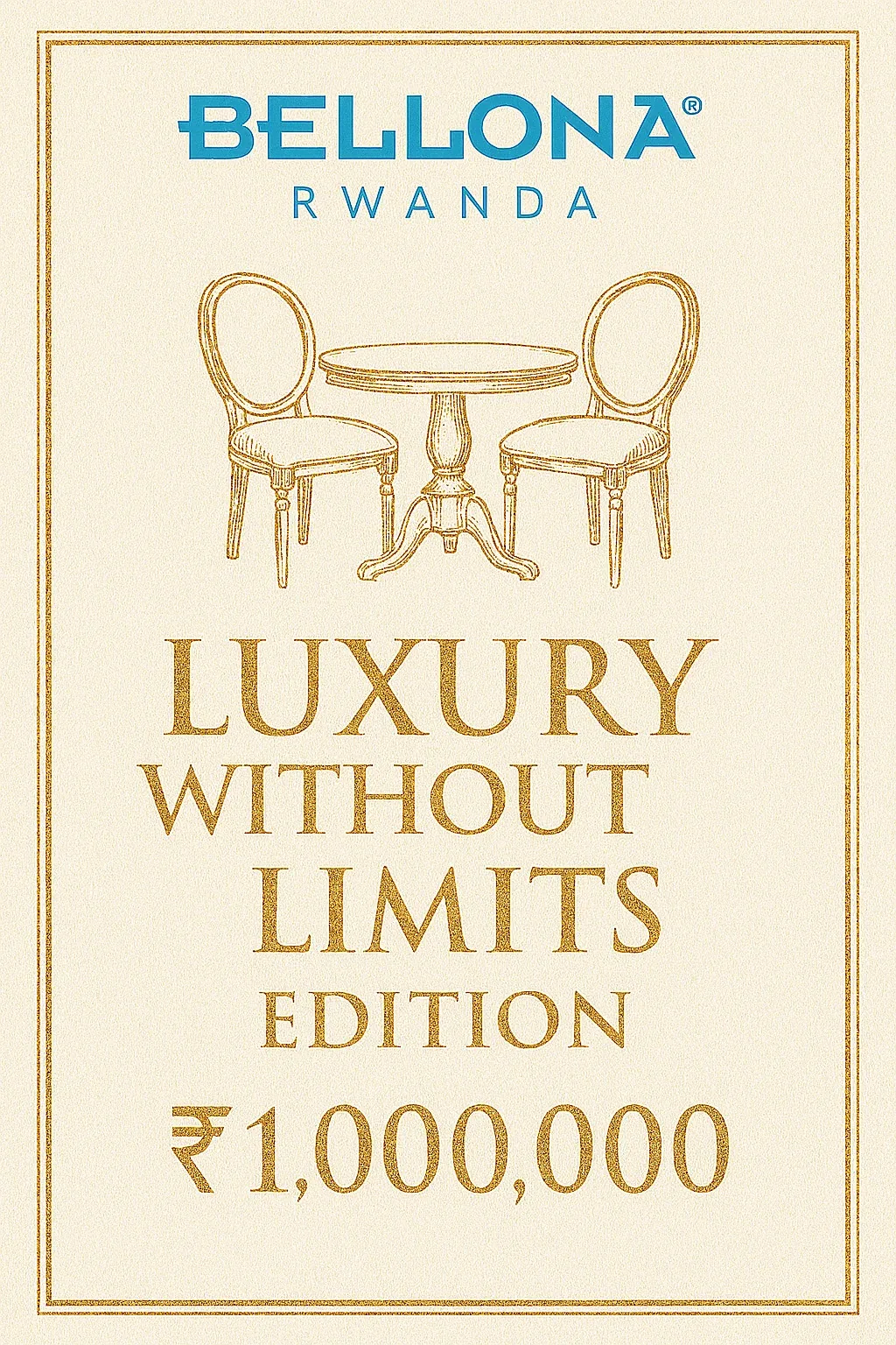 BELLONA Luxury Without Limits Edition-1.000.000 RWF