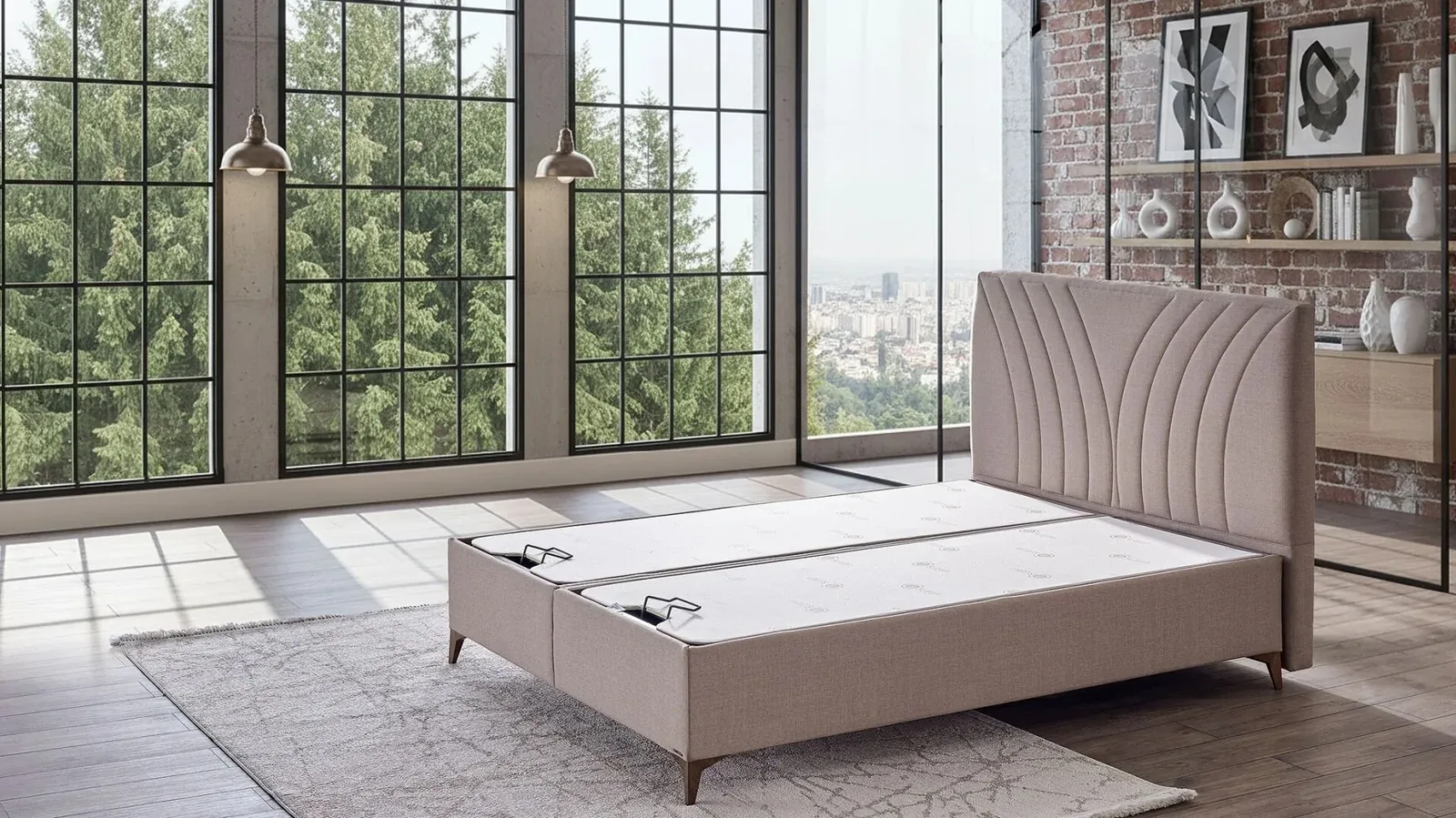 BELLONA VERSO S STORAGE BED 160X200 CM