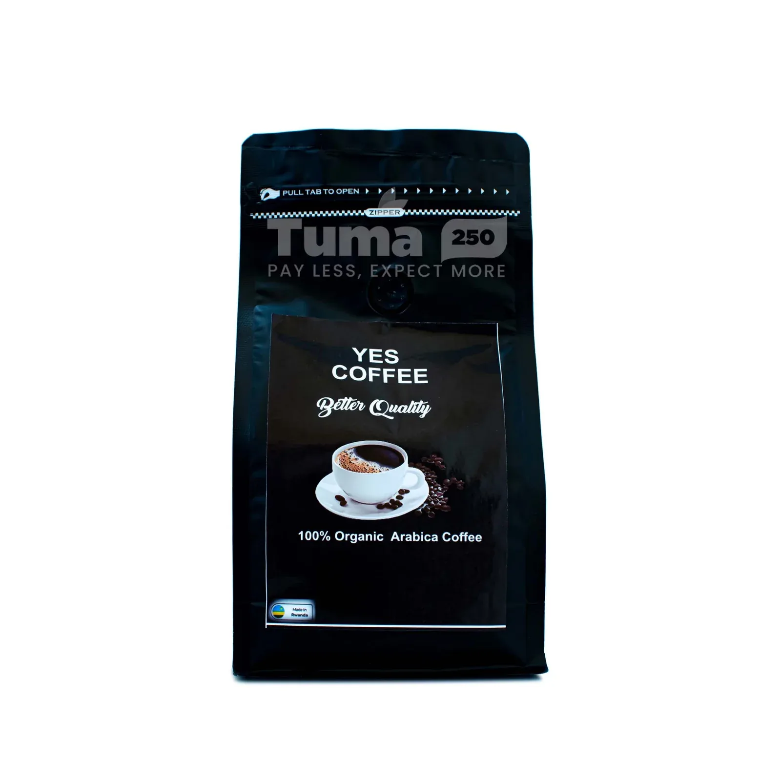 Yes Coffee 100% Organic Arabica Grounded