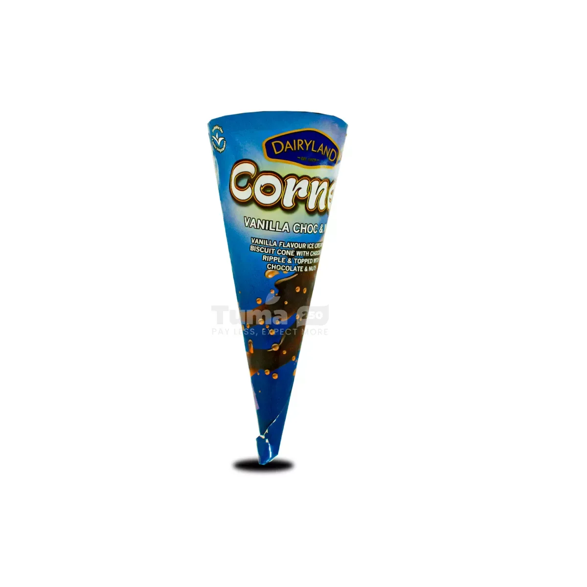 Dairyland Cornets Vanilla Choc & Nut Ice Cream 100ml