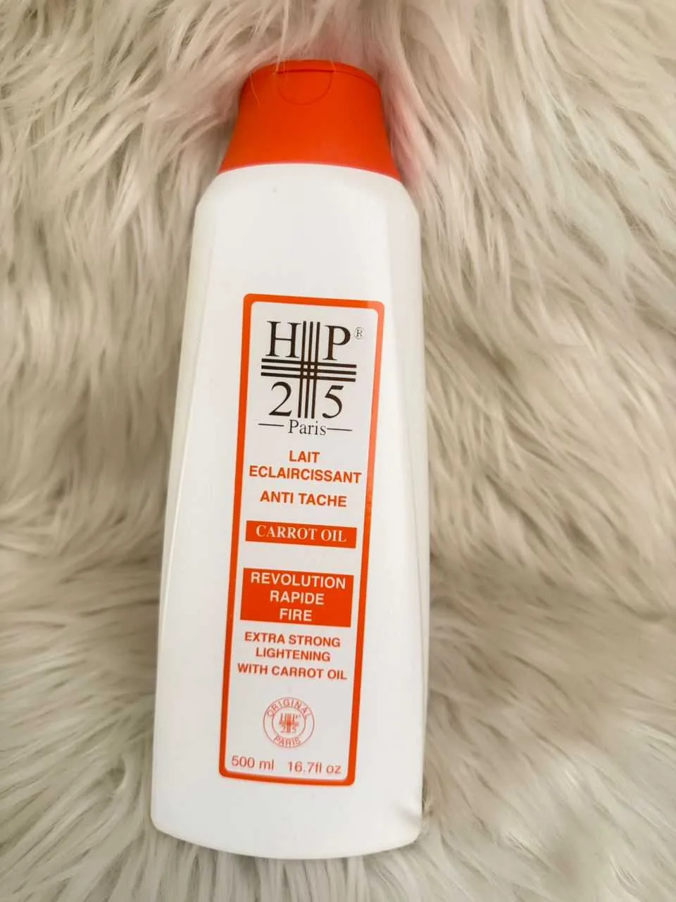 HT25 Paris - Lait Éclaircissant Anti Tache Carrot Oil