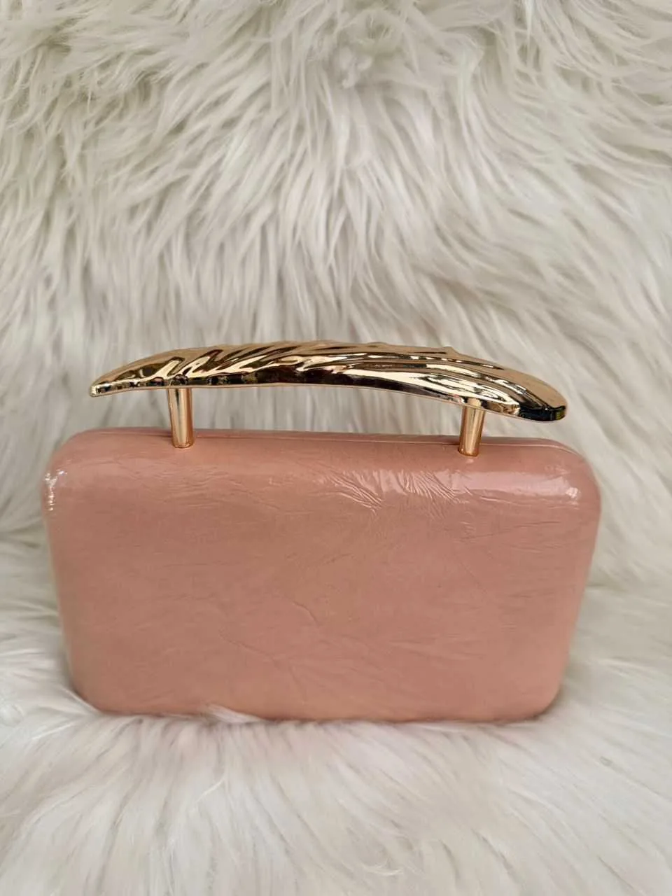Light Pink Clutch Handbag