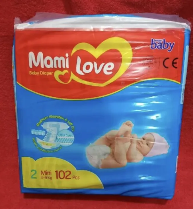 Mami Love Baby Diapers Soft Leak Protection