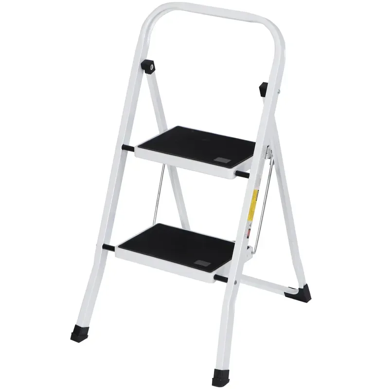 2 Step Ladder Compact Sturdy for Homes